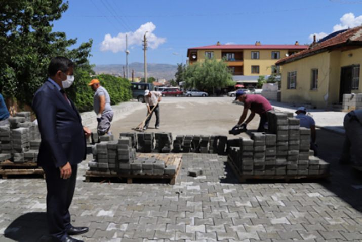 Yol Genişletme Çalışmaları Devam Ediyor